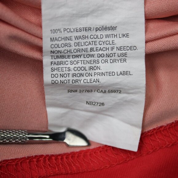 Callaway Opti-Dri Polo Shirt Mens XL Red  Polyester Golf Short Sleeve Pullover - Picture 8 of 12